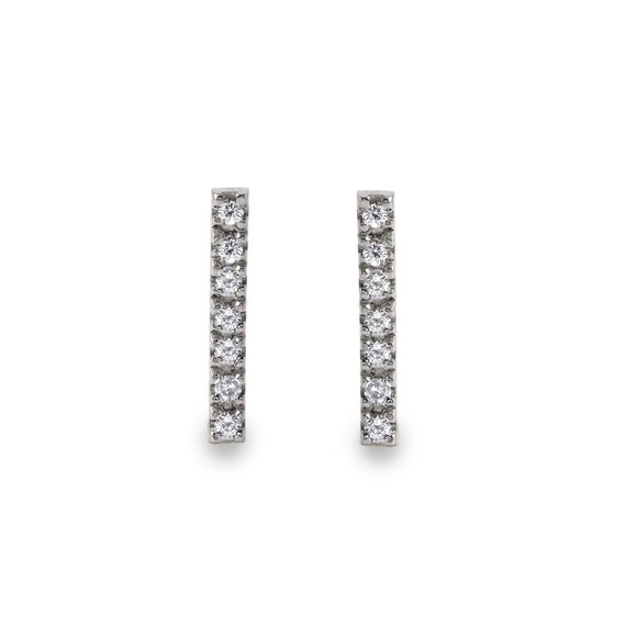Diamond Stick Earrings